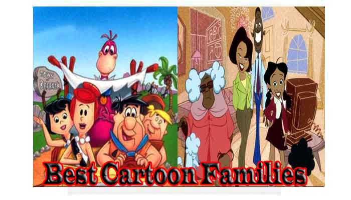 cartoon family