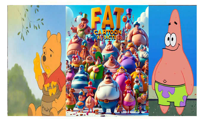 fat cartoon character