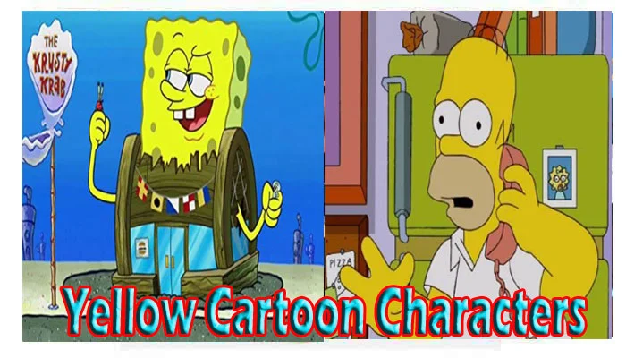 yellow cartoon characters